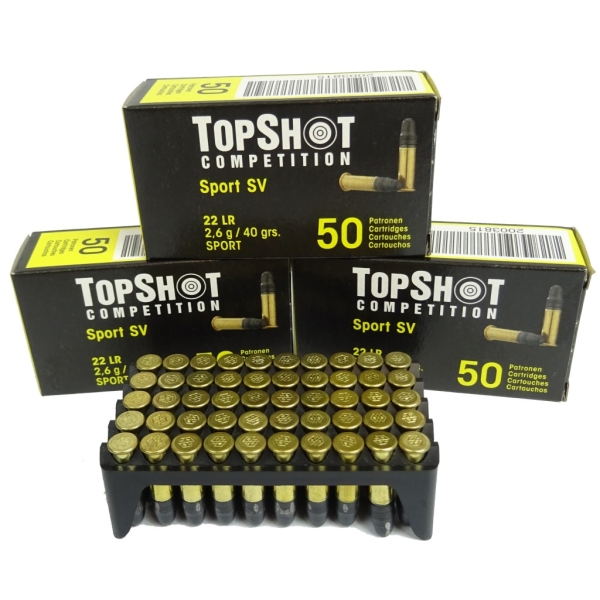 Amunicja kal. .22lr TopShot Competition Black Edition